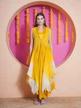 GOLDEN GLOW PRINCESS FLARE MIRROR MAZE CAPE SET