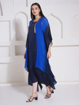 ROYAL RADIANCE KAFTAN CAPE WITH DRESS