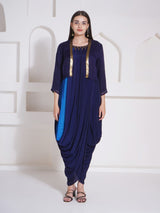 ROYAL RADIANCE SHRUG WITH DHOTI DRAPE GOWN