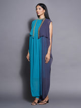 OCEAN OVERCAST INDO-MORROCAN WRAP