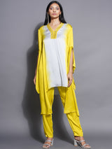 CITRINE CHARM SIDE TAIL CO-ORD SET