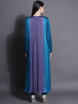 GREY GOLD CURVE HEM KURTA SET