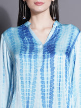 OCEAN BREEZE SHIBORI DYED CO-ORD SET