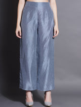 GREY GOLD PIN-TUCK KURTA SET