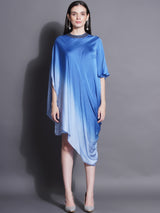 FROSTED SAPPHIRE CONTOUR DRAPE CO-ORD SET