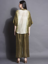 SEAWEED SPLASH LAPEL COLLAR CORD-SET