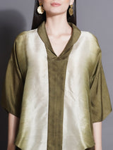 SEAWEED SPLASH LAPEL COLLAR CORD-SET