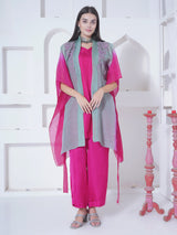 ROSE REEF BOHO BEADED KAFTAN OVERLAY WITH CO-ORD SET