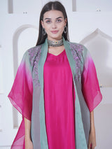 ROSE REEF BOHO BEADED KAFTAN OVERLAY WITH CO-ORD SET