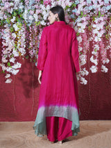 ROSE REEF LOOMWORK PEPLUM FLARE CAPE SET