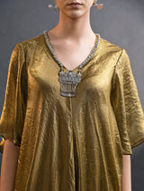 MEHENDI GOLD COCOON DRESS