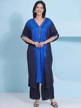 ROYAL RADIANCE METAL MIRAGE KAFTAN SET