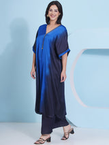 ROYAL RADIANCE METAL MIRAGE KAFTAN SET