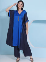 ROYAL RADIANCE METAL MIRAGE KAFTAN SET