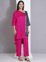 ROSE & GREY ORIGAMY EDGE CO-ORD SET