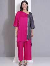 ROSE & GREY ORIGAMY EDGE CO-ORD SET