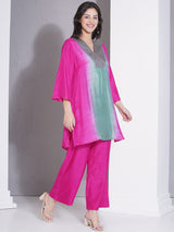 ROSE REEF V-YOKE NECKLINE CO-ORD SET