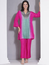 ROSE REEF V-YOKE NECKLINE CO-ORD SET