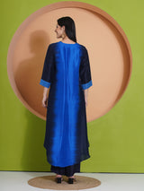 ROYAL RADIANCE PEACOCK CUT KURTA SET