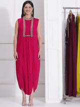 ROSE PINK PEARL DROP MORROCAN WRAP