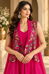 ROSE REEF PRINCESS FLARE SEQUINNNED CAPE SET