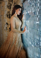 JACQUELINE FERNANDEZ IN GOLDEN GLALXY GOWN