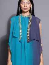 OCEAN OVERCAST INDO-MORROCAN WRAP