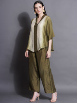 SEAWEED SPLASH LAPEL COLLAR CORD-SET