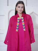 ROSE REEF STRIGHT CUT BEADED OVERLAY WITH CO-ORD SET