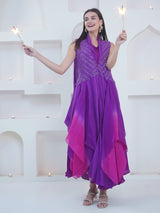 PURPLE POP PRINCESS FLARE MIRROR MAZE CAPE SET