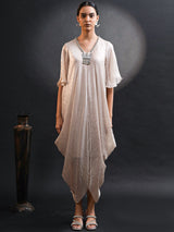 CHAMPAGNE COCOON DRESS