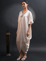 CHAMPAGNE COCOON DRESS
