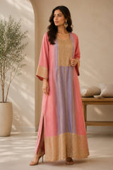BLUSH BLOOM CLASSIC LONG STRAIGHT KURTA